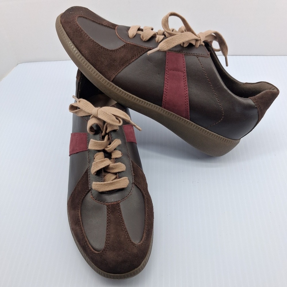 NEW Munro Joliet 9.5M 579 Sz 38 Brown Leather Suede Fabric Shoes Comfort Walking
